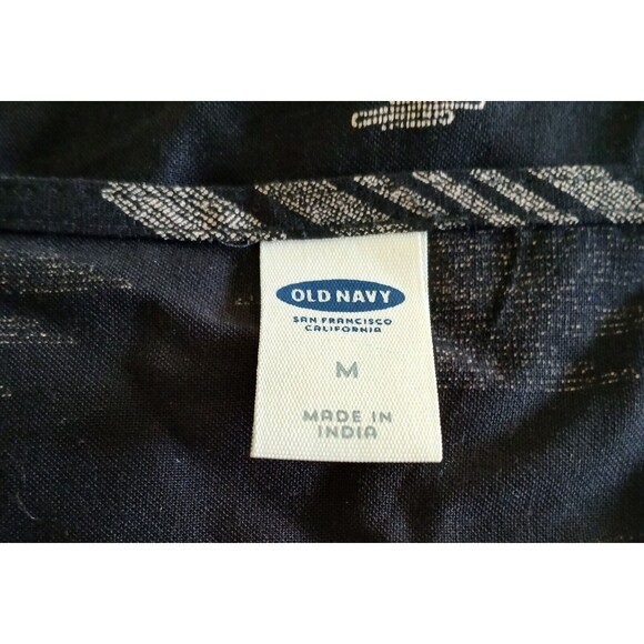 Old Navy Women's MEDIUM Long Sleeve Lightweight Aztec Casual Tunic Top Blouse - Picture 8 of 9